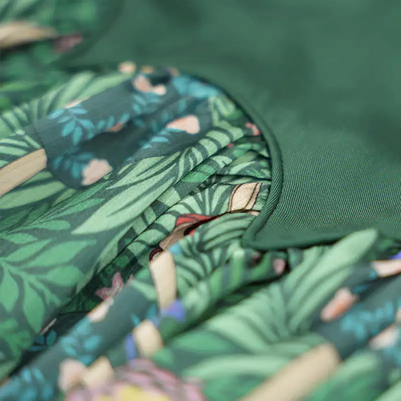 Laidback Textured Everyday Casual Floral Skirt