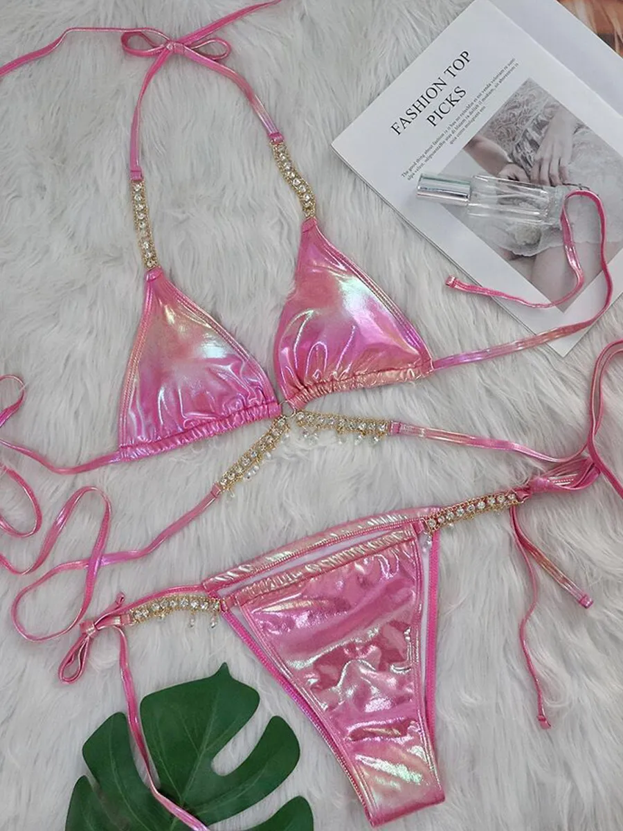 Luciana Crystal Diamond Bikini