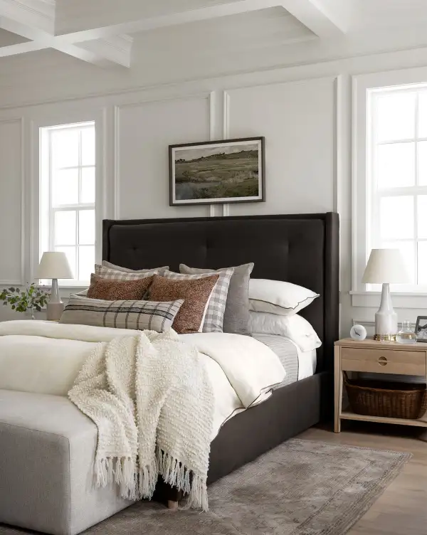 Refined Hand-Tufted Wool Area Rug