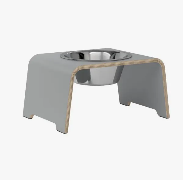 Raised Single Easy Secure Pet Feeder