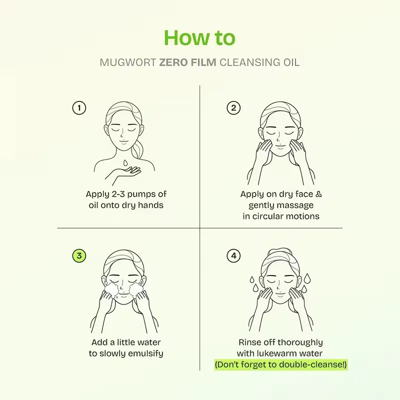 Mugwort Refreshing Cleansing Oil