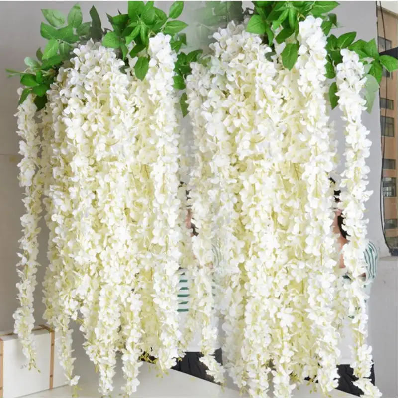 Flat Artificial Flower Vine Garland