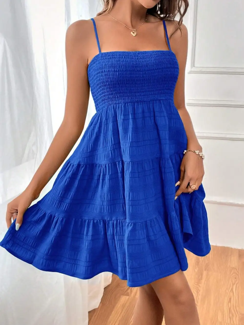 Cami Square-Neck Casual Dress