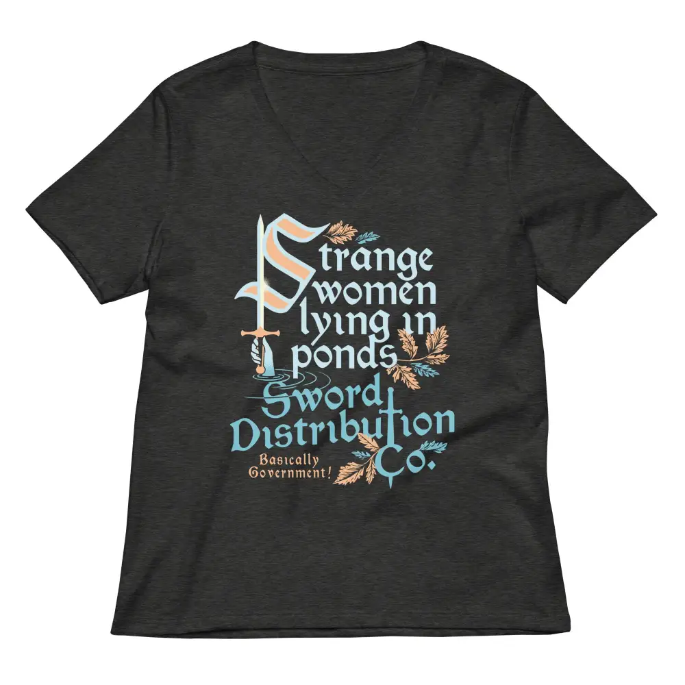Storybook Pond V Neck Tee
