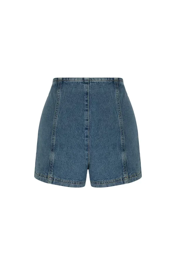 Denim Blue Short