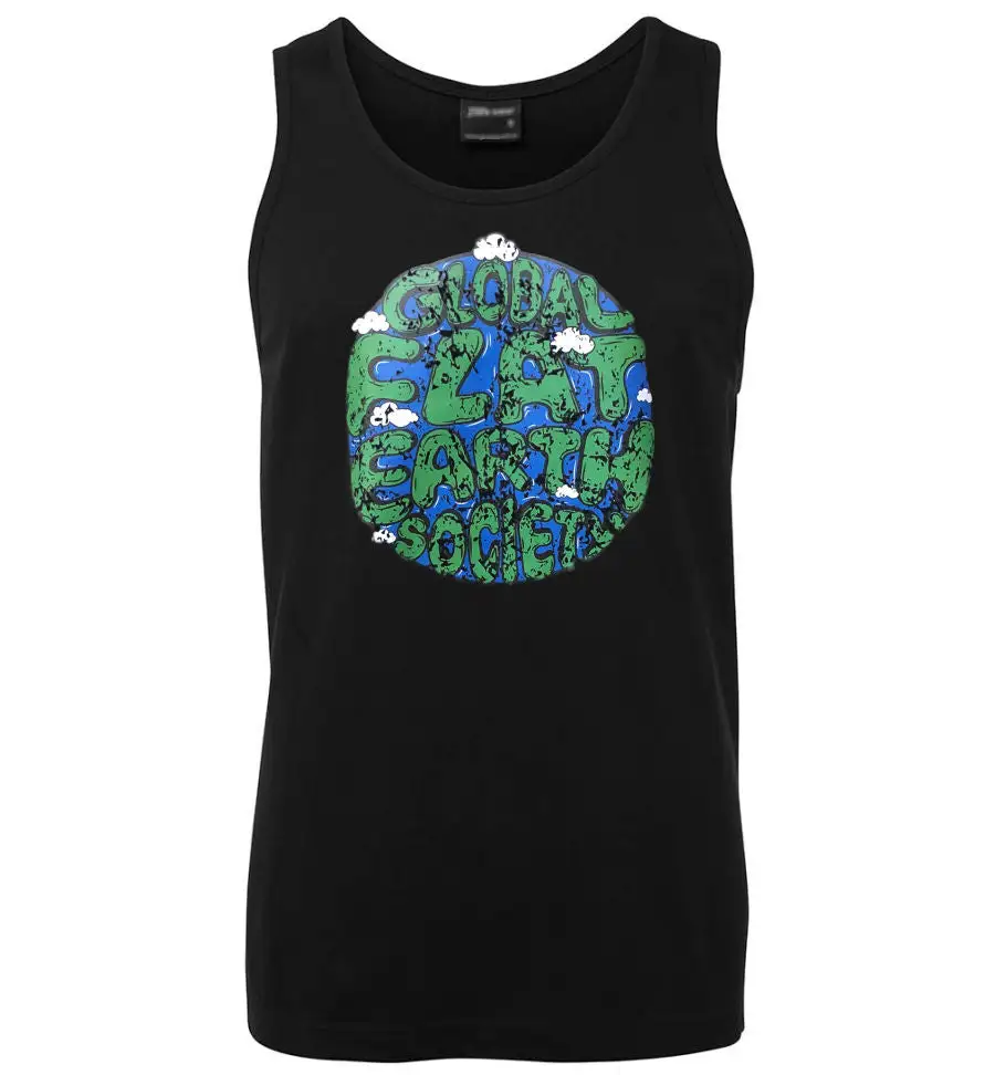 Flat Globe Graphic Tank Top
