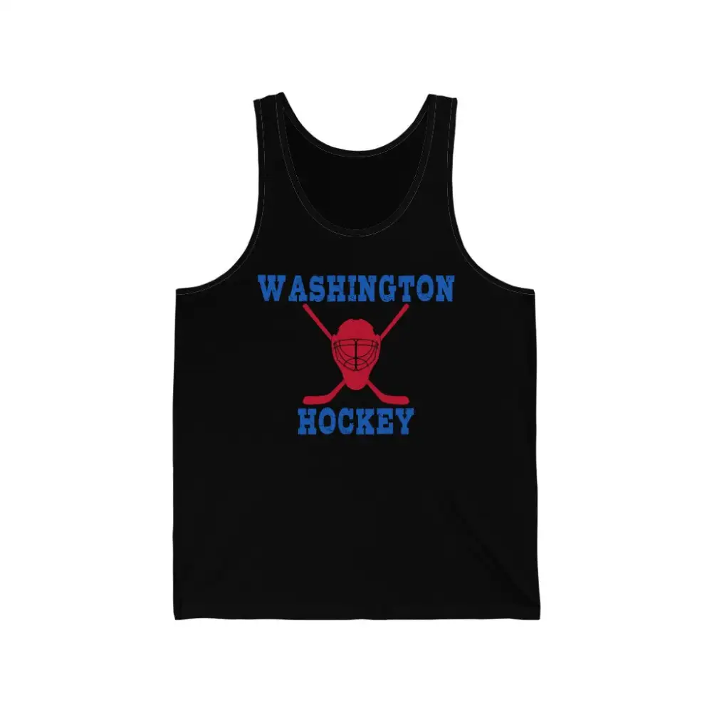 Hockey Emblem Graphic Tank Top