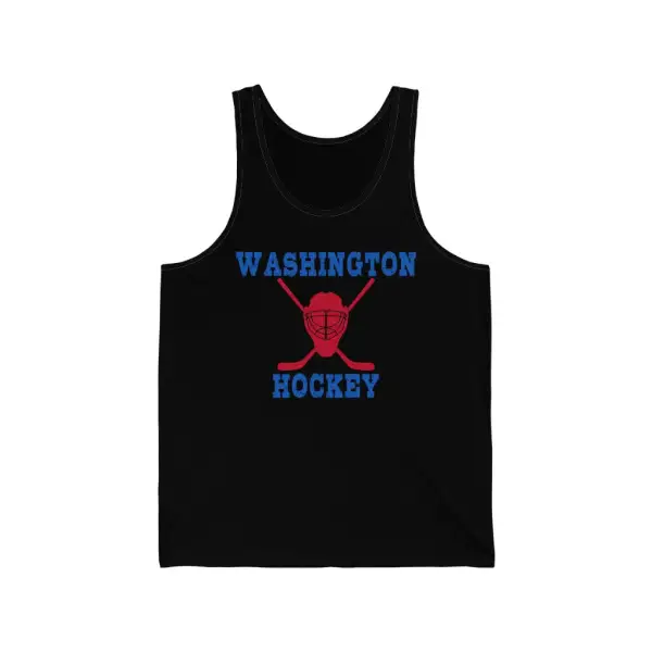 Hockey Emblem Graphic Tank Top
