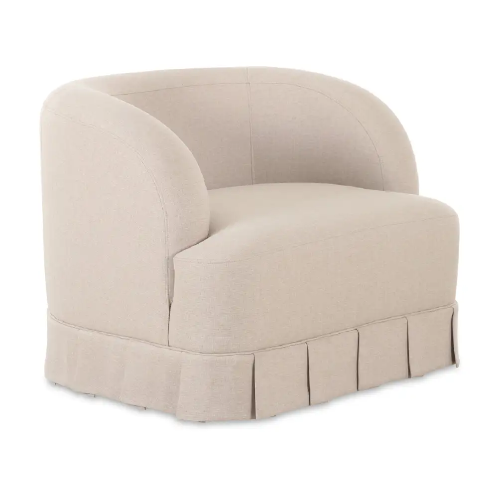 Pleated Swivel Chair