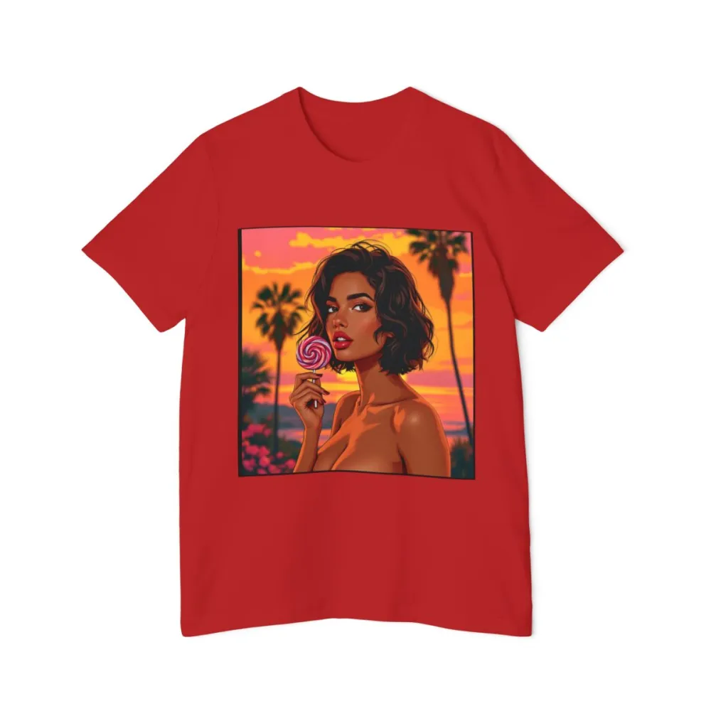 Minimal Artwork Soft Graphic Top