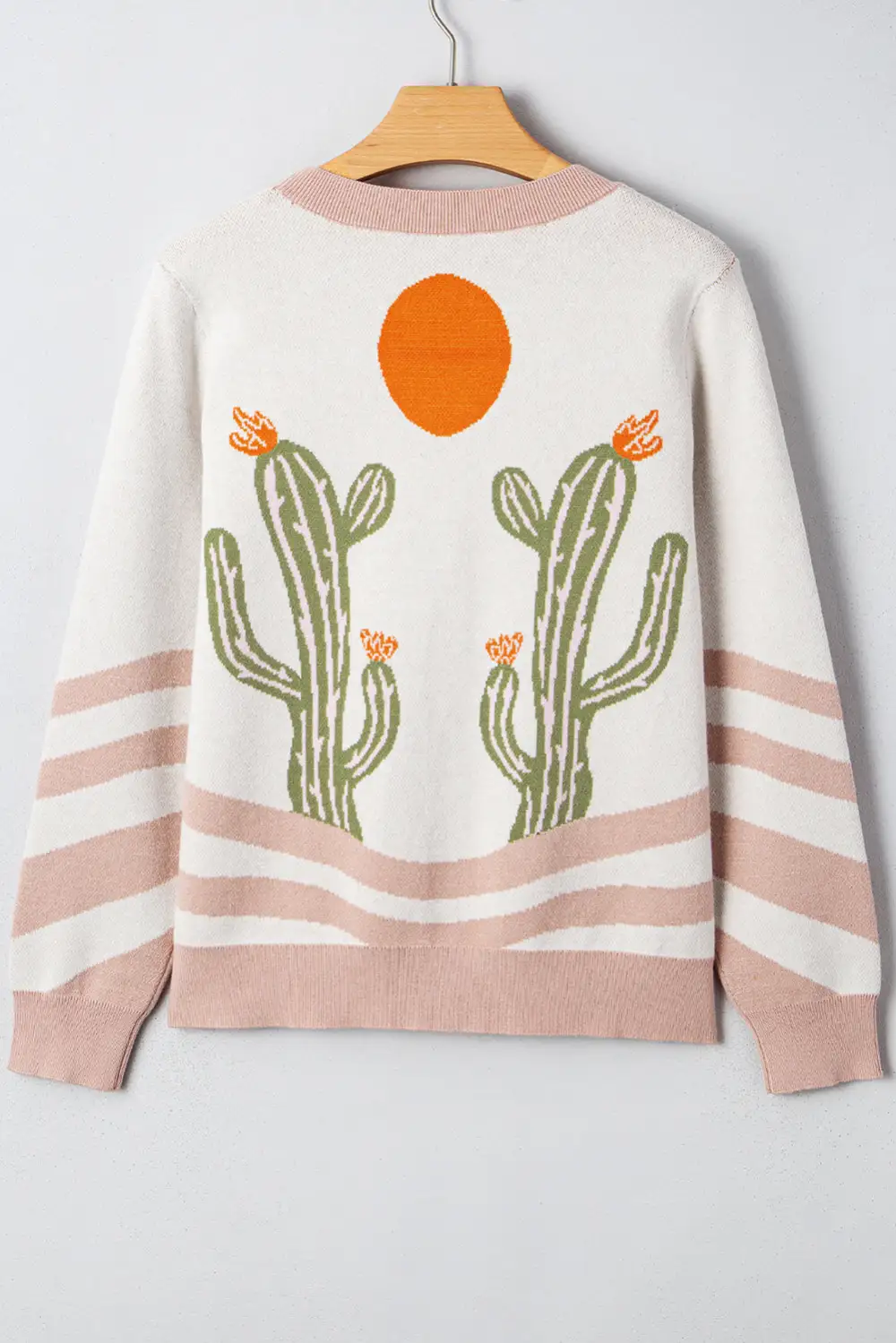 Desert Cactus Button Front Cardigan