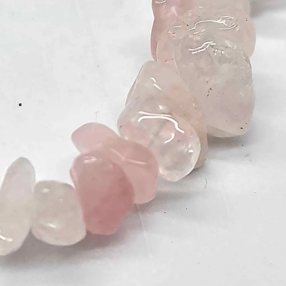 Chip-Stone Stretch Gemstone Crystal Bracelet