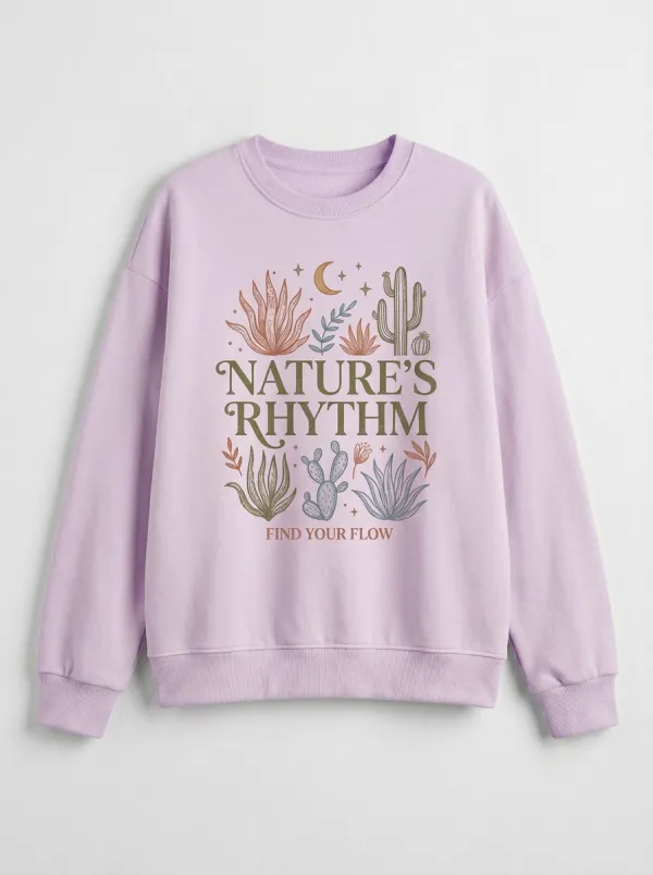 Nature Rhythm Cactus Desert Sweatshirt