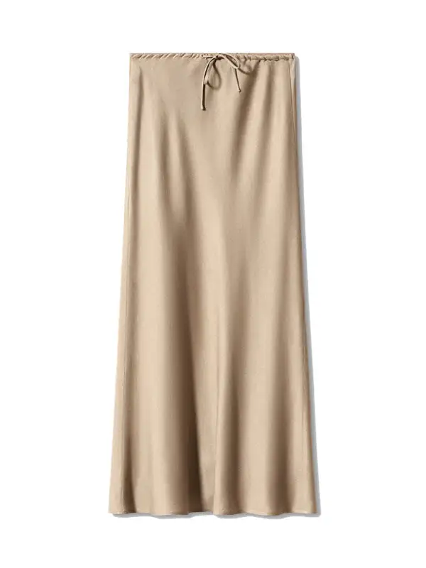 Fluid Airy Halter Skirt