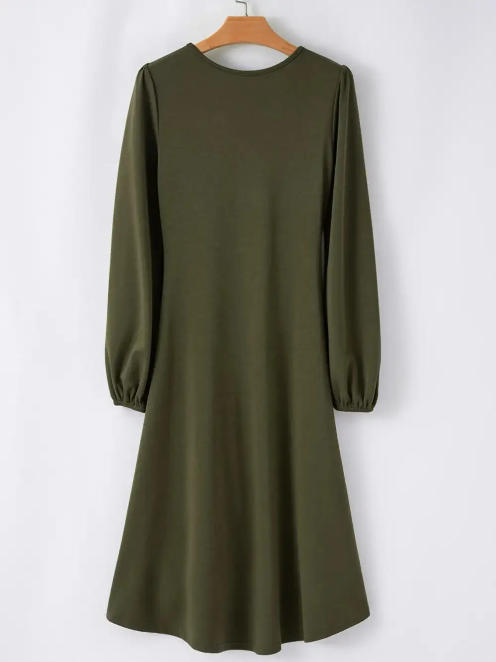 Classic Long Sleeve Midi Dress