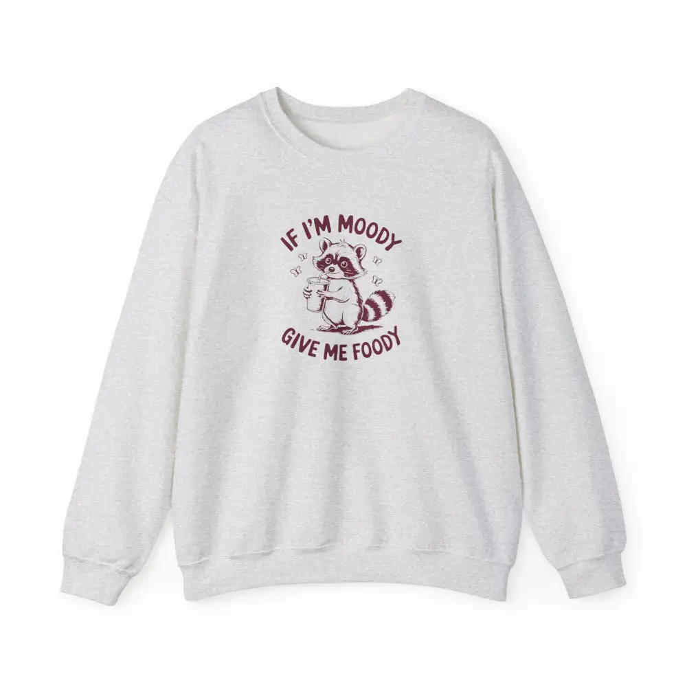 Raccoon Graphic Crewneck Sweatshirt