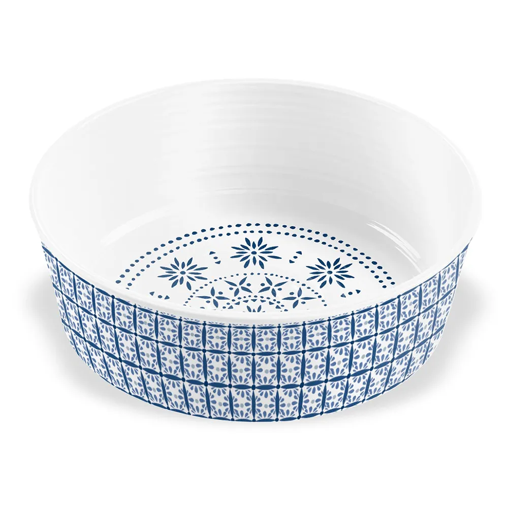 Criss Cross Dog Bowl