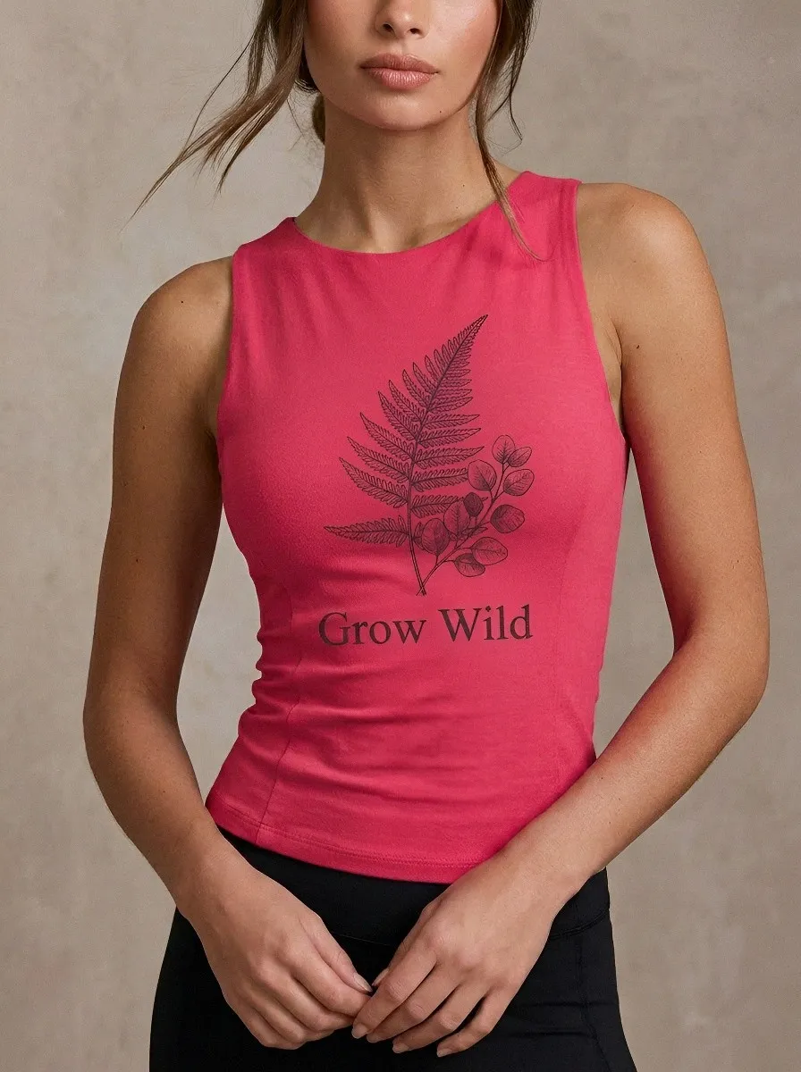 Nature Lover Fern Tank Top