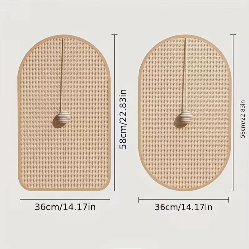 Wall-Mounted Cat Scratcher