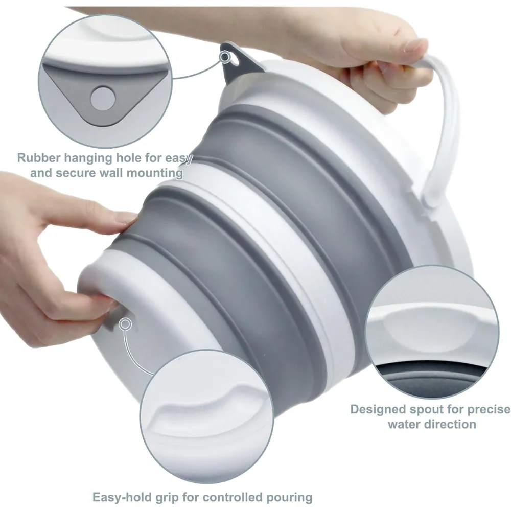 Foldable Silicone Cleaning Bucket