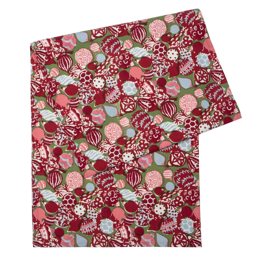 Dancing Bell Ornament Table Runner