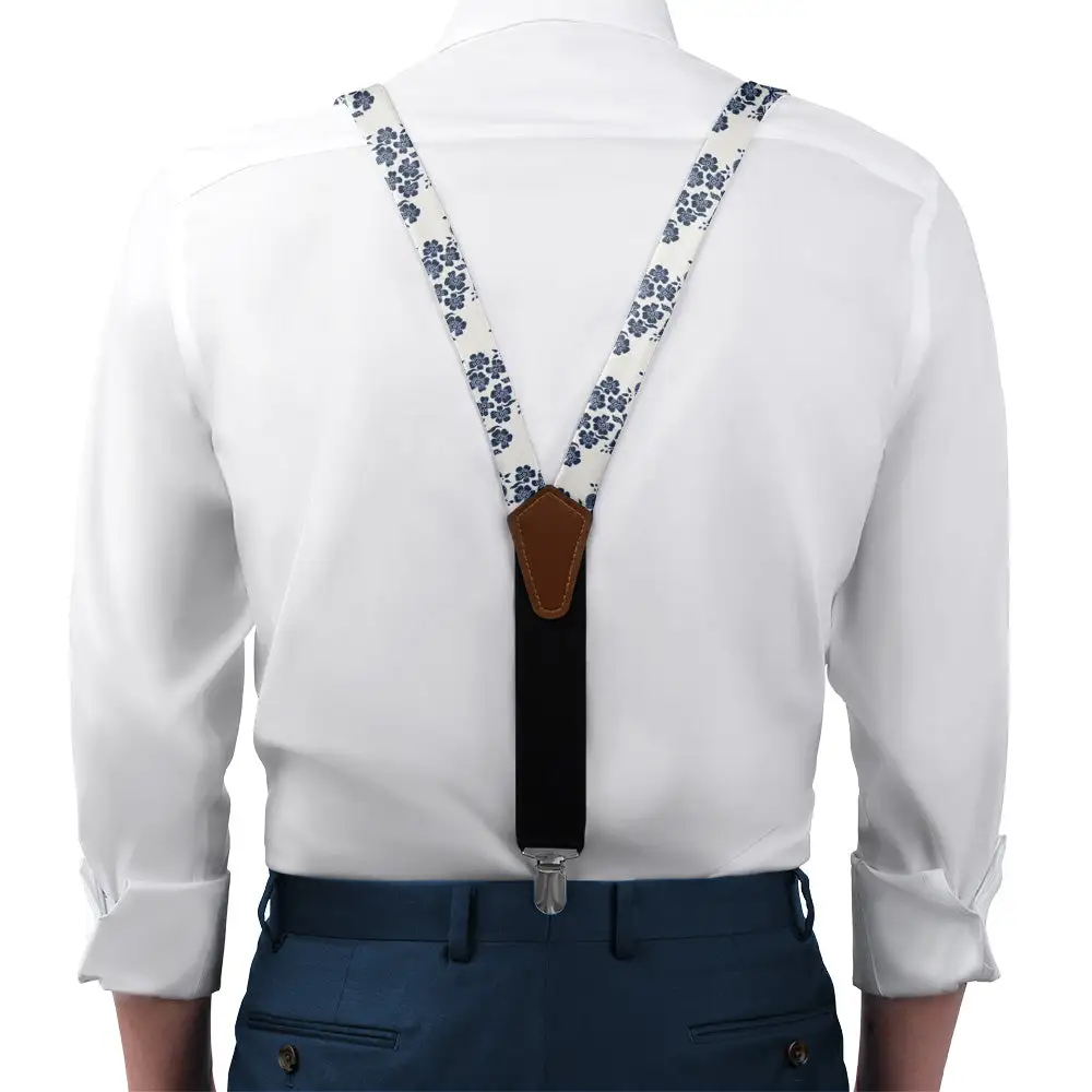 Zak Floral Pattern Suspenders