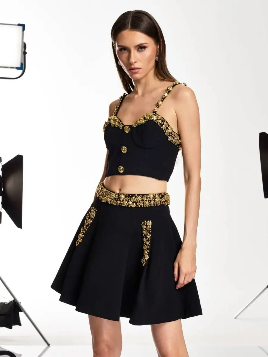 Aurora Spaghetti Skirt Set