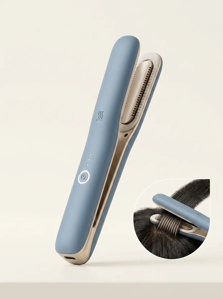Easy Carry Portable Ceramic Hair Straightener