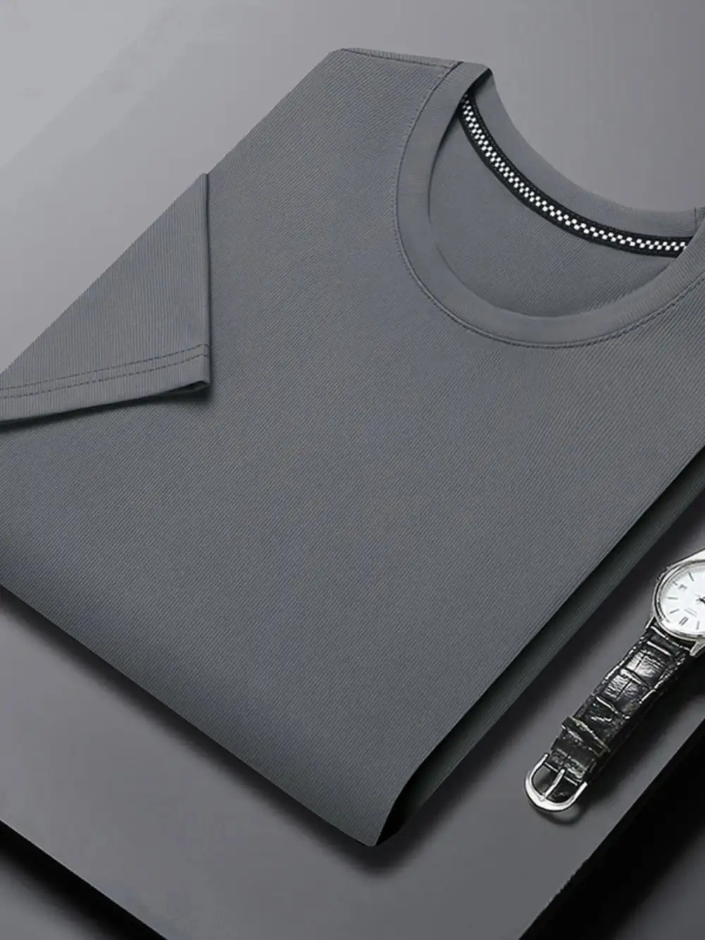 Loose Fit Short Sleeve Crew Neck Tee