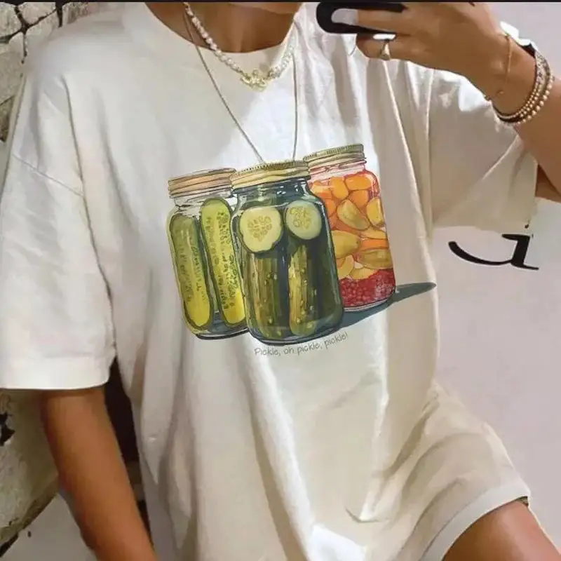 Favorite Pickle Graphic Cotton T-Shirt