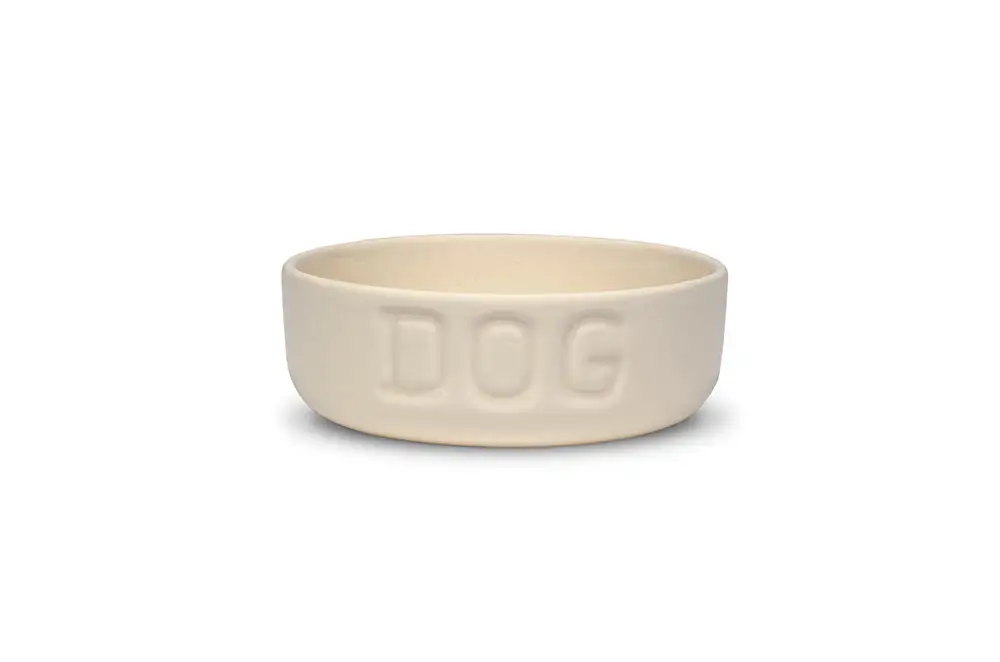 Classic Ceramic Dog Bowl