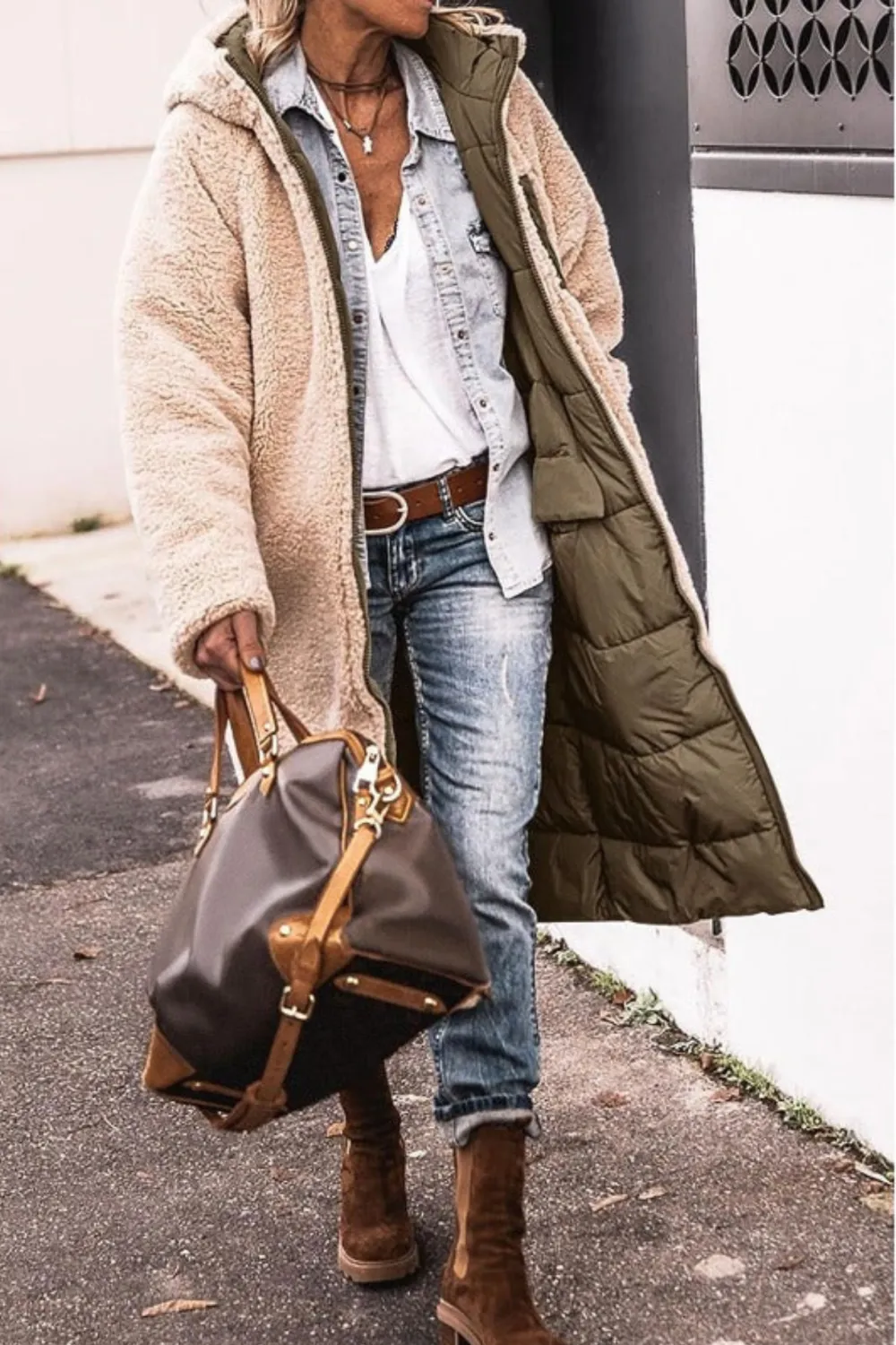 Textured Comfortable Coat