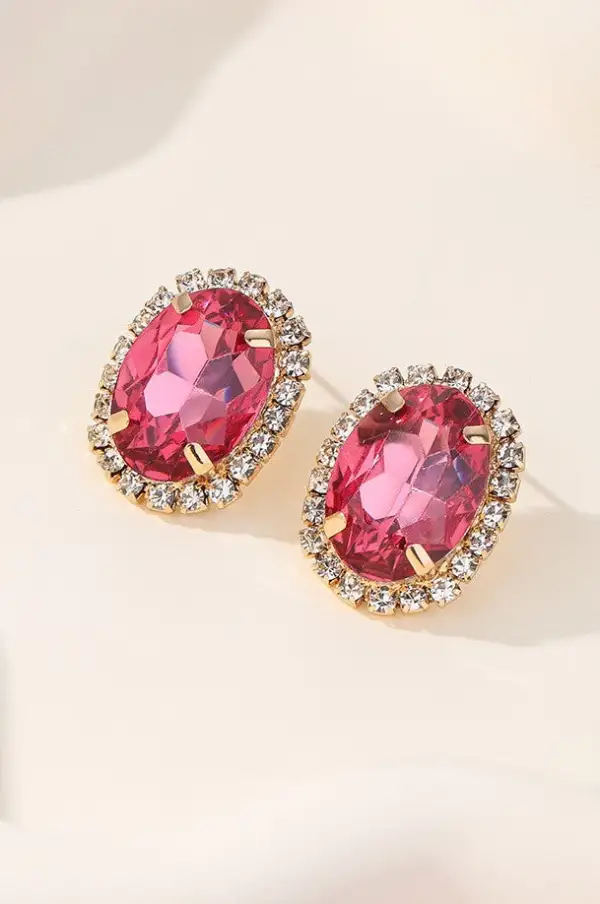 Vintage Style Rhinestone Stud arrings
