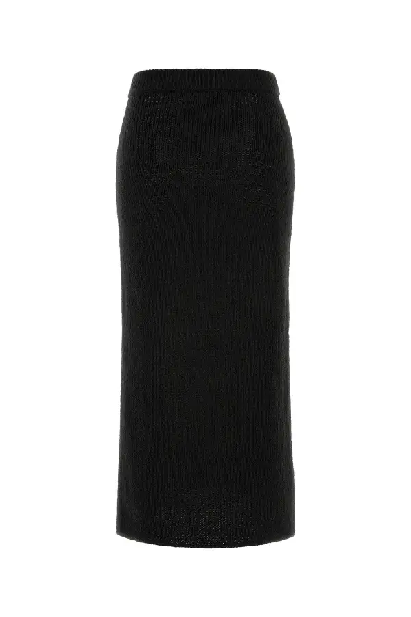 Textured Classic Everyday Casual Skirt
