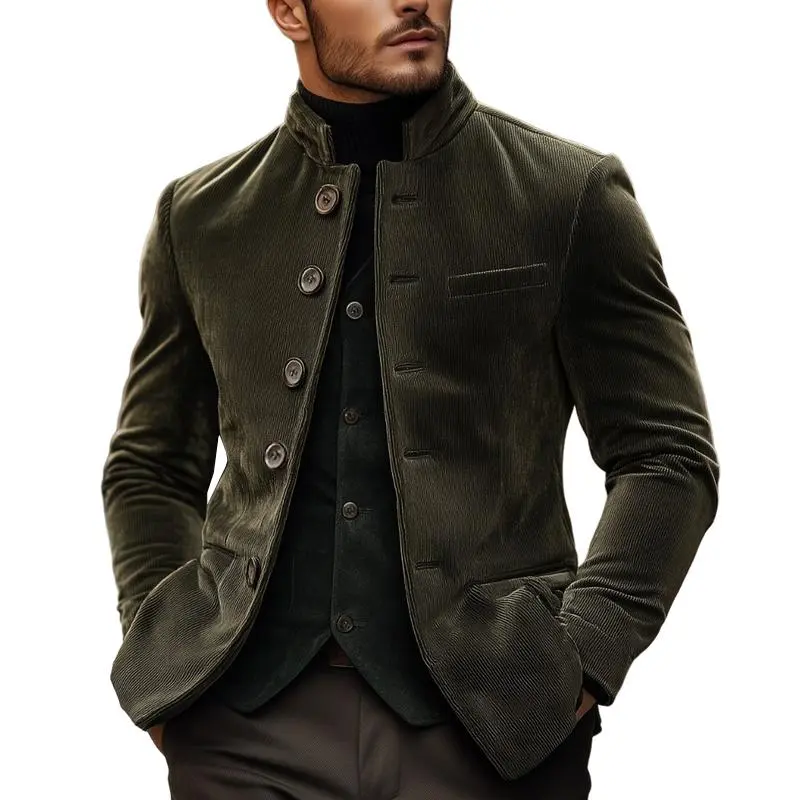 Textured Corduroy Blazer