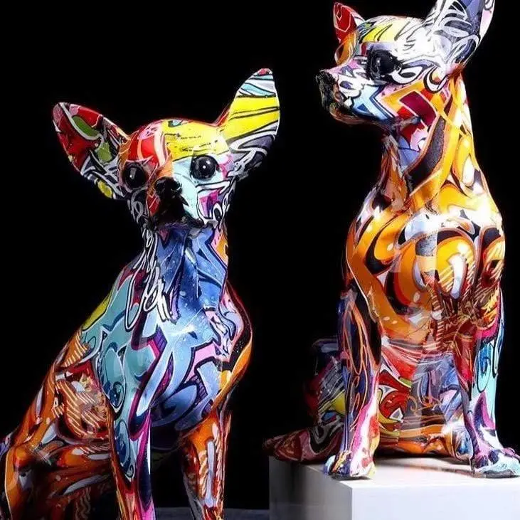 Bulldog Accent Figure Sculpture