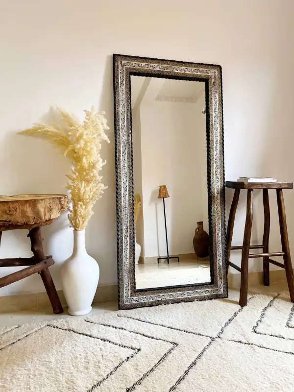 Arched Full Length Floor Mirror