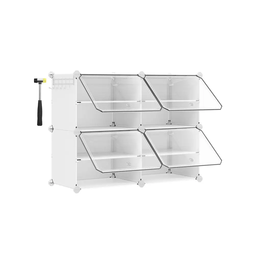 Modular Plastic Shoe Storage Box