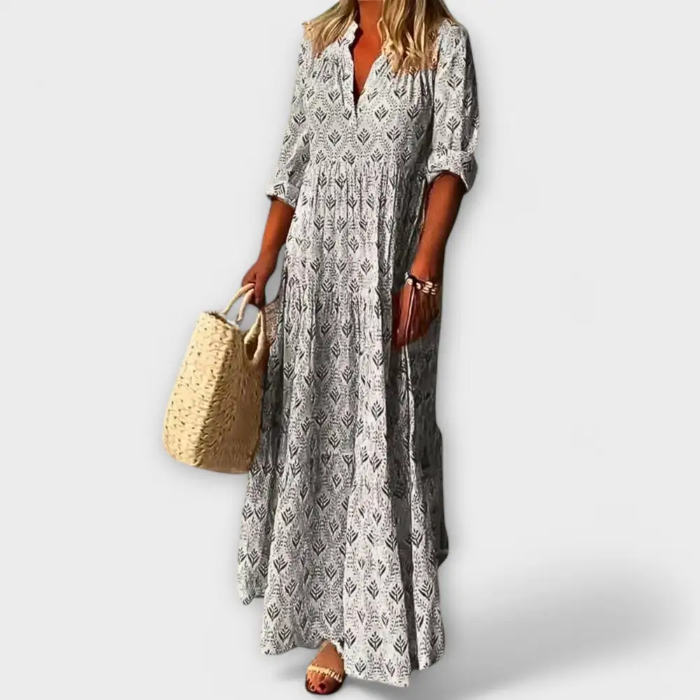 Flowing Relaxed Maxi Dress