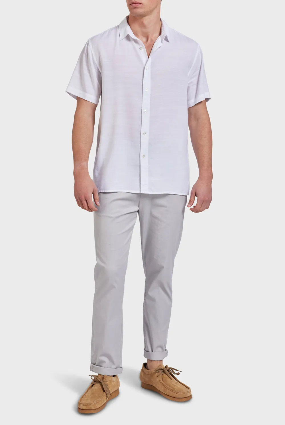 Slim Fit 5 Pocket Stretch Cotton Casual Pants