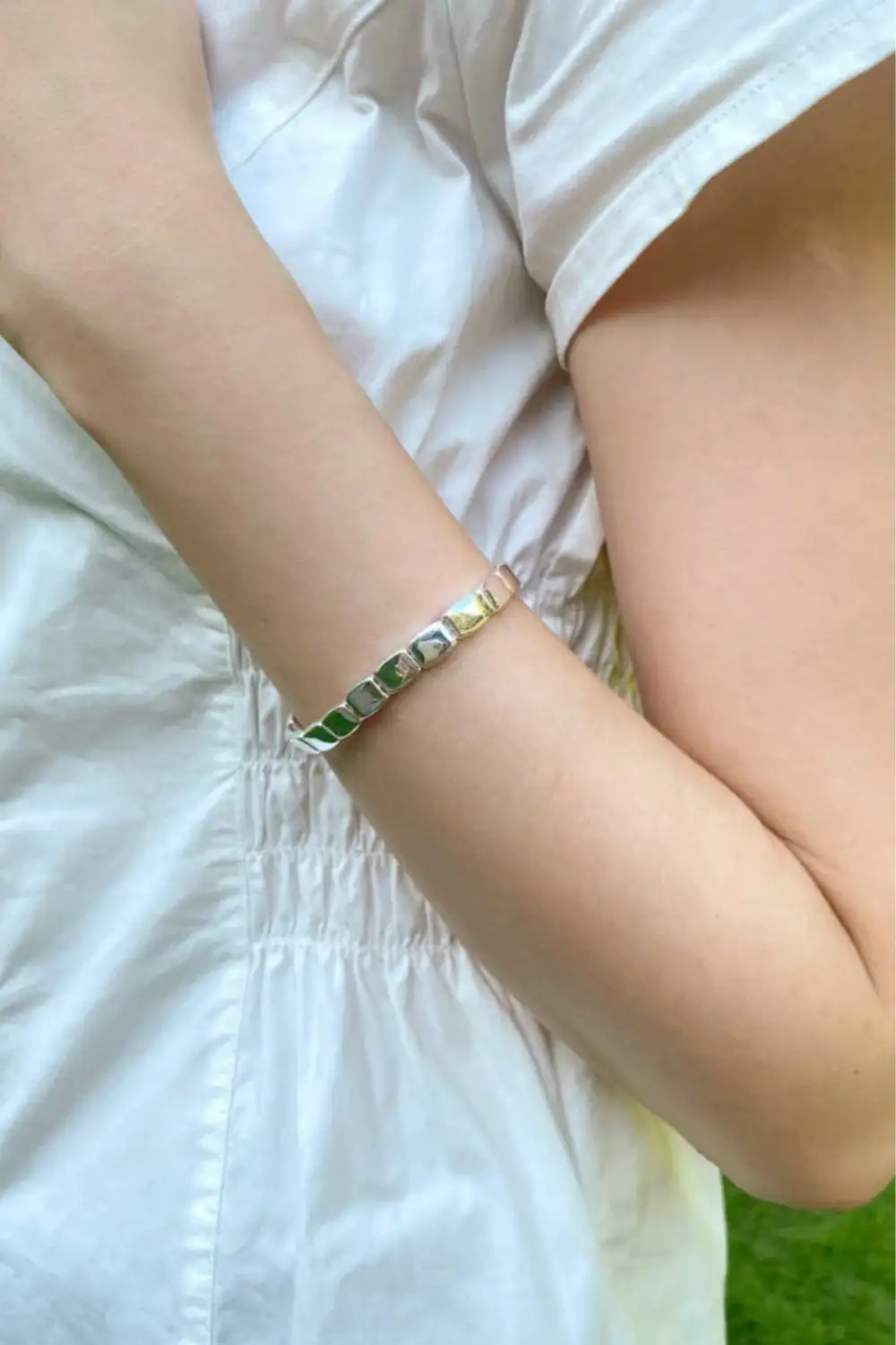 Square Link Chain Bracelet