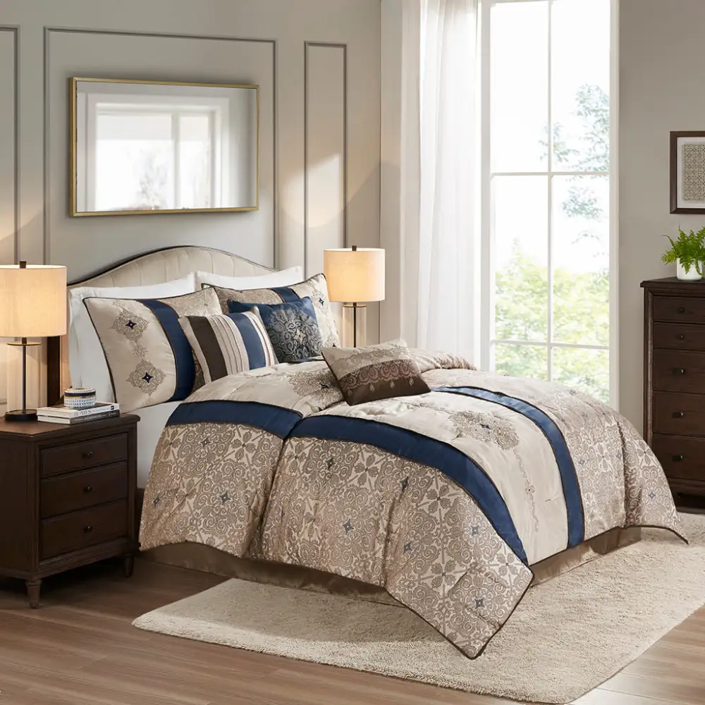 Timeless Jacquard Comforter Bedding Set