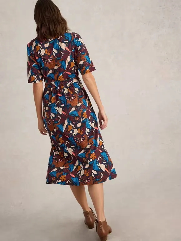 Jersey Midi Dress
