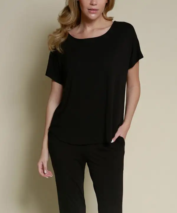 Bamboo Casual Dolman Sleeve Top Tee