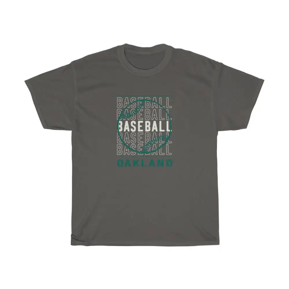 Baseball Oakland with Baseball Graphic T-Shirt