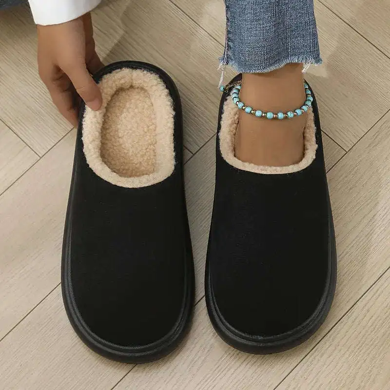 Easygoing Plush Indoor Slippers