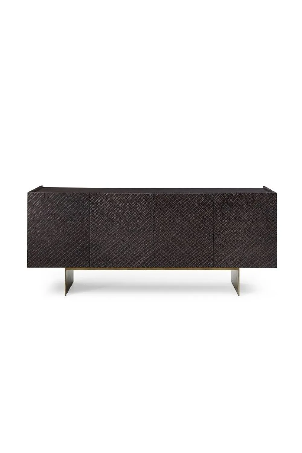 Wood Four-Door Sideboard