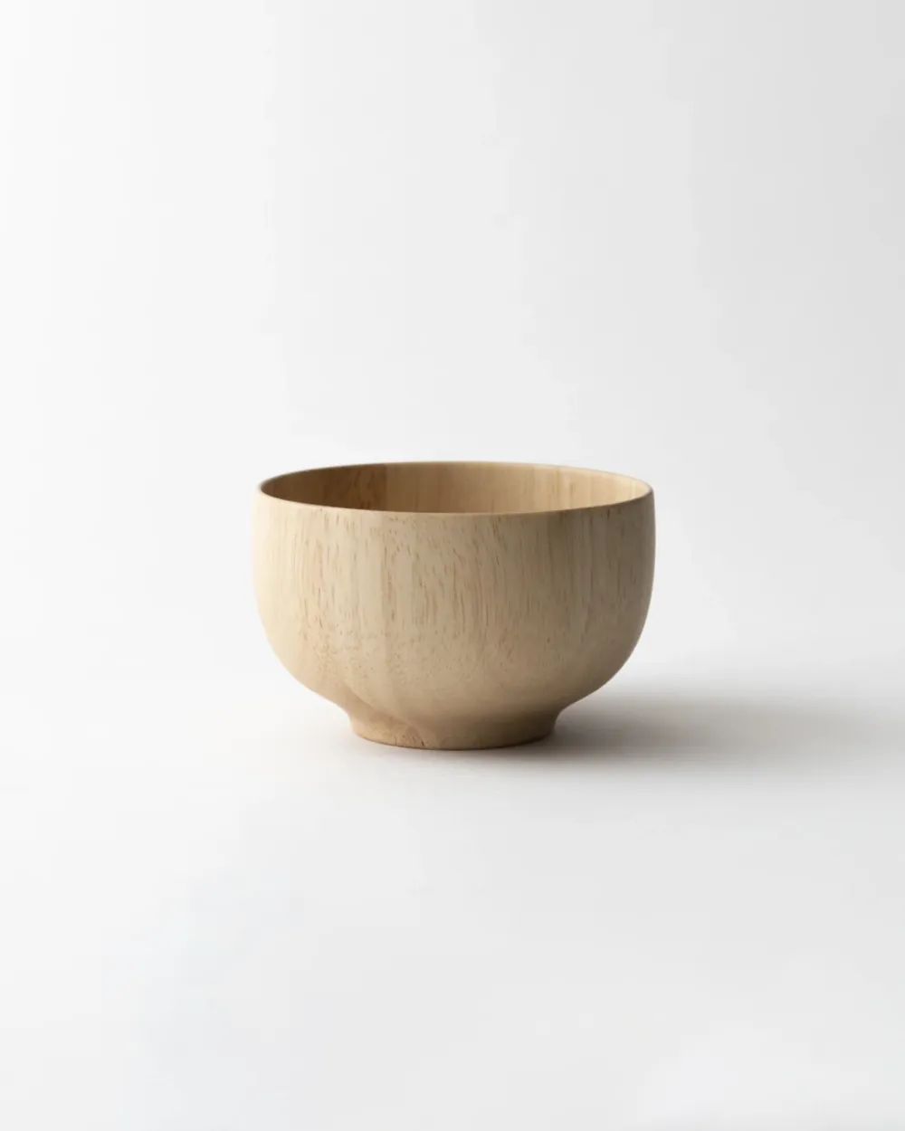 Round Wooden Everyday Bowl