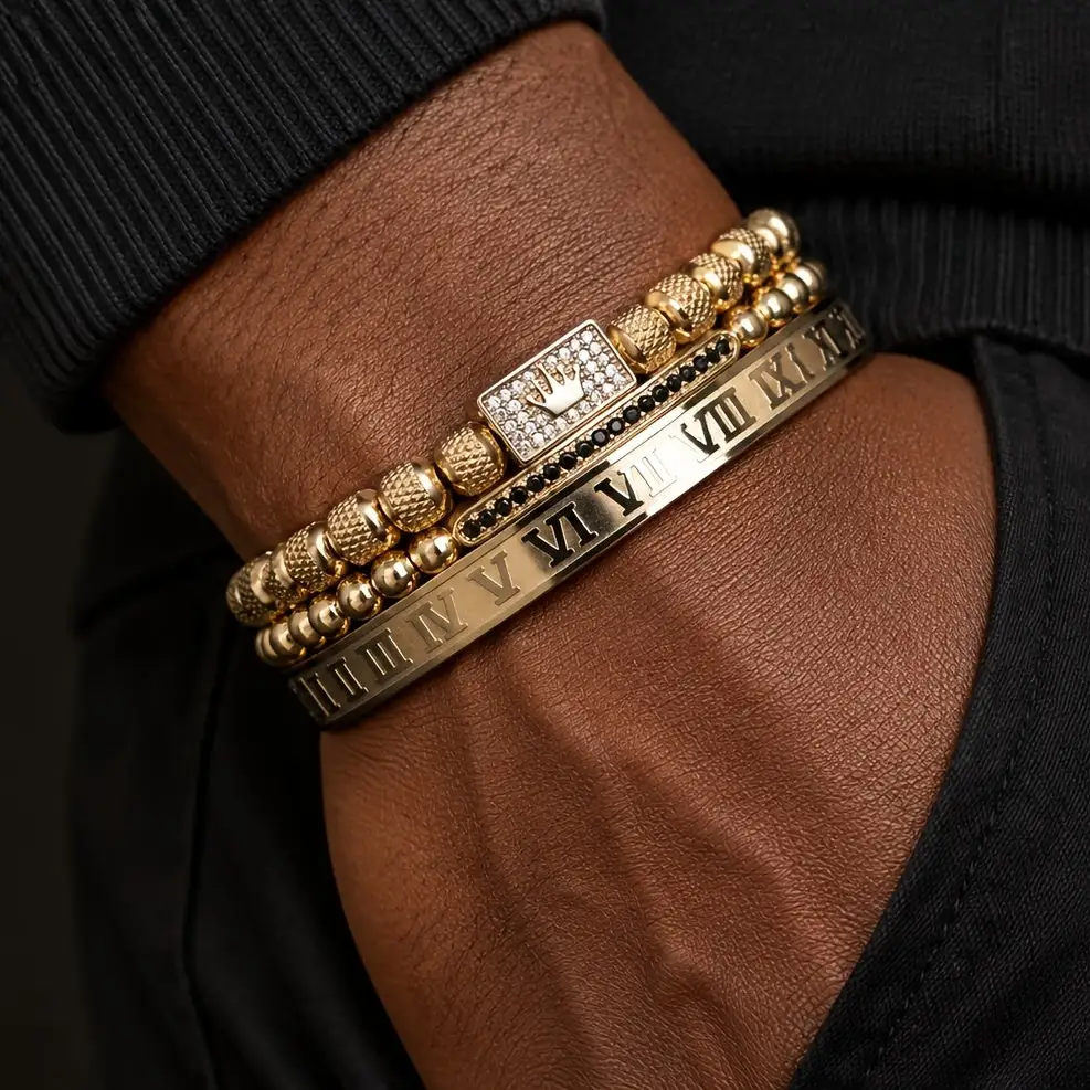 Zircon Men's Bracelet