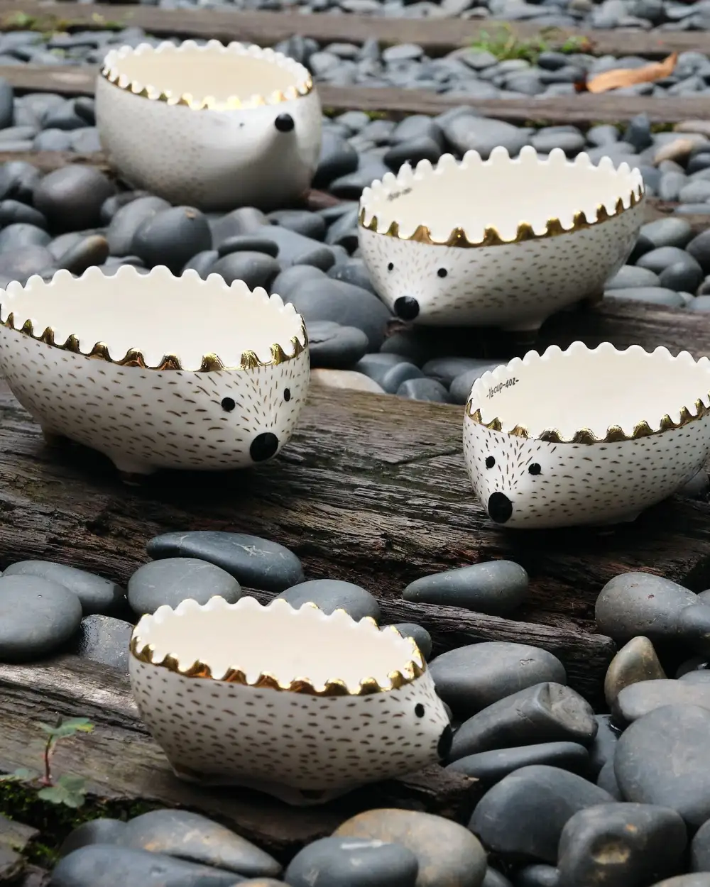 Animal-Motif Ceramic Trinket Bowls